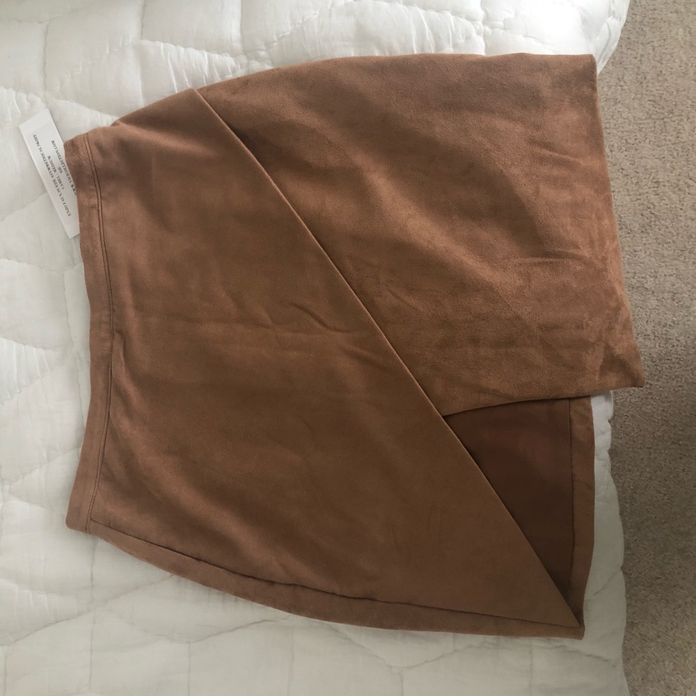 Suede Skirt